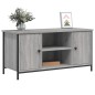 vidaXL TV-Schrank Grau Sonoma 100x40x50 cm Holzwerkstoff vidaXL TV-Schrank Grau Sonoma 100x40x50 cm Holzwerkstoff