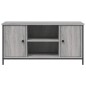 vidaXL TV-Schrank Grau Sonoma 100x40x50 cm Holzwerkstoff vidaXL TV-Schrank Grau Sonoma 100x40x50 cm Holzwerkstoff