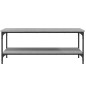 vidaXL Couchtisch Grau Sonoma 100x55x40 cm Holzwerkstoff vidaXL Couchtisch Grau Sonoma 100x55x40 cm Holzwerkstoff