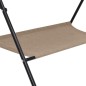 vidaXL Wickeltisch Taupe Eisen vidaXL Wickeltisch Taupe Eisen