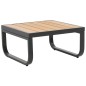 vidaXL 2-tlg. Garten-Ecksofa-Set mit Auflagen Aluminium WPC vidaXL 2-tlg. Garten-Ecksofa-Set mit Auflagen Aluminium WPC