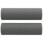 vidaXL 2-Sitzer-Sofa mit Zierkissen Dunkelgrau 120 cm Stoff vidaXL 2-Sitzer-Sofa mit Zierkissen Dunkelgrau 120 cm Stoff