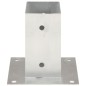 vidaXL Pfostenanker 4 Stk. Verzinktes Metall 71 mm vidaXL Pfostenanker 4 Stk. Verzinktes Metall 71 mm