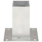 vidaXL Pfostenanker 4 Stk. Verzinktes Metall 71 mm vidaXL Pfostenanker 4 Stk. Verzinktes Metall 71 mm