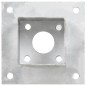 vidaXL Pfostenanker 4 Stk. Verzinktes Metall 71 mm vidaXL Pfostenanker 4 Stk. Verzinktes Metall 71 mm
