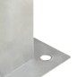 vidaXL Pfostenanker 4 Stk. Verzinktes Metall 71 mm vidaXL Pfostenanker 4 Stk. Verzinktes Metall 71 mm