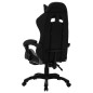 vidaXL Gaming-Stuhl mit RGB LED-Leuchten Grau und Schwarz Kunstleder vidaXL Gaming-Stuhl mit RGB LED-Leuchten Grau und Schwarz Kunstleder