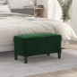 vidaXL Sitzbank Dunkelgrün 70x35x41 cm Samt vidaXL Sitzbank Dunkelgrün 70x35x41 cm Samt