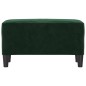 vidaXL Sitzbank Dunkelgrün 70x35x41 cm Samt vidaXL Sitzbank Dunkelgrün 70x35x41 cm Samt