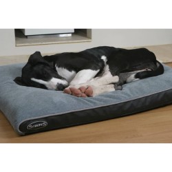 Scruffs & Tramps Hundebett Memory Foam Chateau Größe L Grau 1592