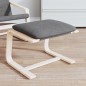 vidaXL Fußhocker Dunkelgrau 51x41x40 cm Stoff vidaXL Fußhocker Dunkelgrau 51x41x40 cm Stoff