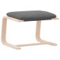 vidaXL Fußhocker Dunkelgrau 51x41x40 cm Stoff vidaXL Fußhocker Dunkelgrau 51x41x40 cm Stoff