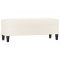 vidaXL Sitzbank Creme 100x35x41 cm Kunstleder vidaXL Sitzbank Creme 100x35x41 cm Kunstleder
