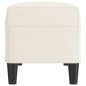 vidaXL Sitzbank Creme 100x35x41 cm Kunstleder vidaXL Sitzbank Creme 100x35x41 cm Kunstleder