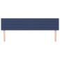 vidaXL Kopfteile 2 Stk. Blau 100x5x78/88 cm Stoff vidaXL Kopfteile 2 Stk. Blau 100x5x78/88 cm Stoff