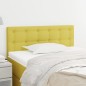 vidaXL Kopfteil Grün 80x5x78/88 cm Stoff