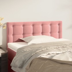 vidaXL Kopfteil Rosa 80x5x78/88 cm Samt