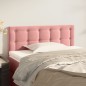 vidaXL Kopfteil Rosa 80x5x78/88 cm Samt vidaXL Kopfteil Rosa 80x5x78/88 cm Samt