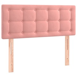 vidaXL Kopfteil Rosa 80x5x78/88 cm Samt