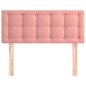 vidaXL Kopfteil Rosa 80x5x78/88 cm Samt vidaXL Kopfteil Rosa 80x5x78/88 cm Samt