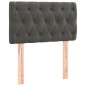 vidaXL Kopfteil Dunkelgrau 80x7x78/88 cm Samt vidaXL Kopfteil Dunkelgrau 80x7x78/88 cm Samt
