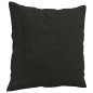 vidaXL Zierkissen 2 Stk. Schwarz 40x40 cm Stoff vidaXL Zierkissen 2 Stk. Schwarz 40x40 cm Stoff