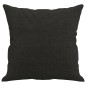 vidaXL Zierkissen 2 Stk. Schwarz 40x40 cm Stoff vidaXL Zierkissen 2 Stk. Schwarz 40x40 cm Stoff