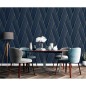 DUTCH WALLCOVERINGS Tapete Geometric Blau und Golden DUTCH WALLCOVERINGS Tapete Geometric Blau und Golden