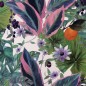 DUTCH WALLCOVERINGS Tapete Passion Flower Weiß und Grün DUTCH WALLCOVERINGS Tapete Passion Flower Weiß und Grün
