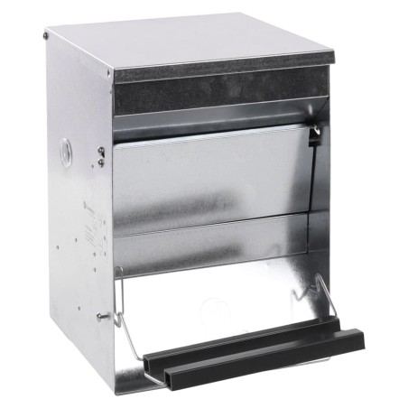FLAMINGO Hühner-Futterautomat mit Tritt Timo 12 kg