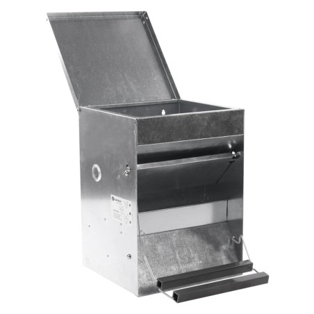 FLAMINGO Hühner-Futterautomat mit Tritt Timo 12 kg