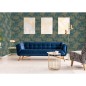 DUTCH WALLCOVERINGS Tapete Tropical Dunkelblau und Golden DUTCH WALLCOVERINGS Tapete Tropical Dunkelblau und Golden