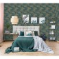 DUTCH WALLCOVERINGS Tapete Tropical Dunkelblau und Golden DUTCH WALLCOVERINGS Tapete Tropical Dunkelblau und Golden