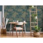 DUTCH WALLCOVERINGS Tapete Tropical Dunkelblau und Golden DUTCH WALLCOVERINGS Tapete Tropical Dunkelblau und Golden