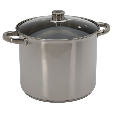 Excellent Houseware Kasserolle mit Deckel 9 L Edelstahl
