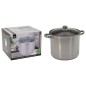 Excellent Houseware Kasserolle mit Deckel 9 L Edelstahl Excellent Houseware Kasserolle mit Deckel 9 L Edelstahl