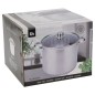 Excellent Houseware Kasserolle mit Deckel 9 L Edelstahl Excellent Houseware Kasserolle mit Deckel 9 L Edelstahl