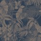 DUTCH WALLCOVERINGS Tapete Joelle Silbern und Blau DUTCH WALLCOVERINGS Tapete Joelle Silbern und Blau