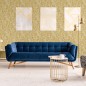 DUTCH WALLCOVERINGS Tapete Mae Ocker und Beige DUTCH WALLCOVERINGS Tapete Mae Ocker und Beige