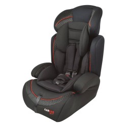 Carkids Auto-Kindersitz für Gruppe 1/2/3 Schwarz
