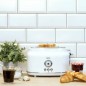 Livoo Toaster mit 2 Schlitzen Retro Weiß Livoo Toaster mit 2 Schlitzen Retro Weiß