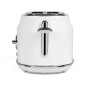 Livoo Toaster mit 2 Schlitzen Retro Weiß Livoo Toaster mit 2 Schlitzen Retro Weiß