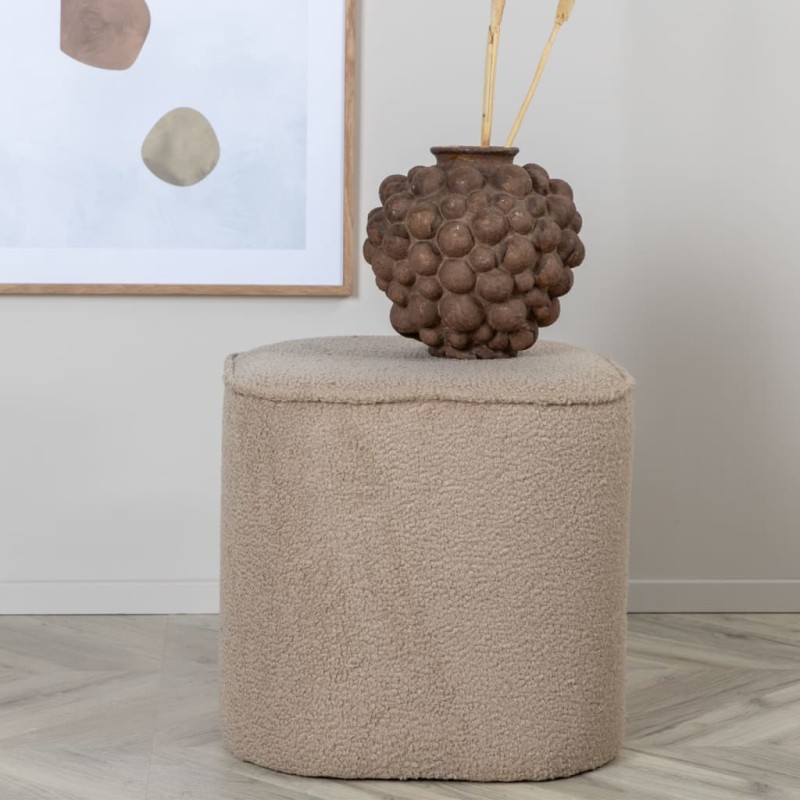 Venture Home Hocker Piff 44x44x41 cm Teddy Beige Venture Home Hocker Piff 44x44x41 cm Teddy Beige