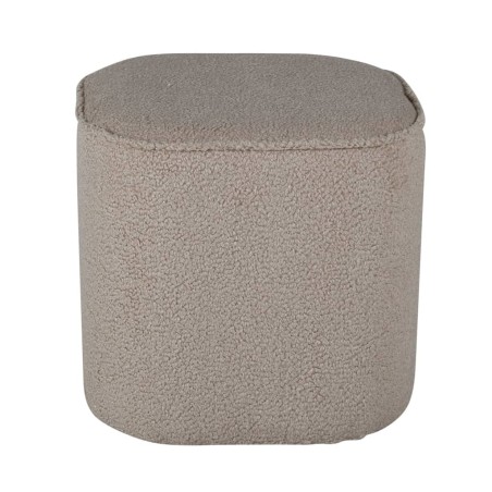 Venture Home Hocker Piff 44x44x41 cm Teddy Beige