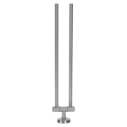 Bathroom Solutions Doppel-Handtuchhalter Edelstahl 50 cm