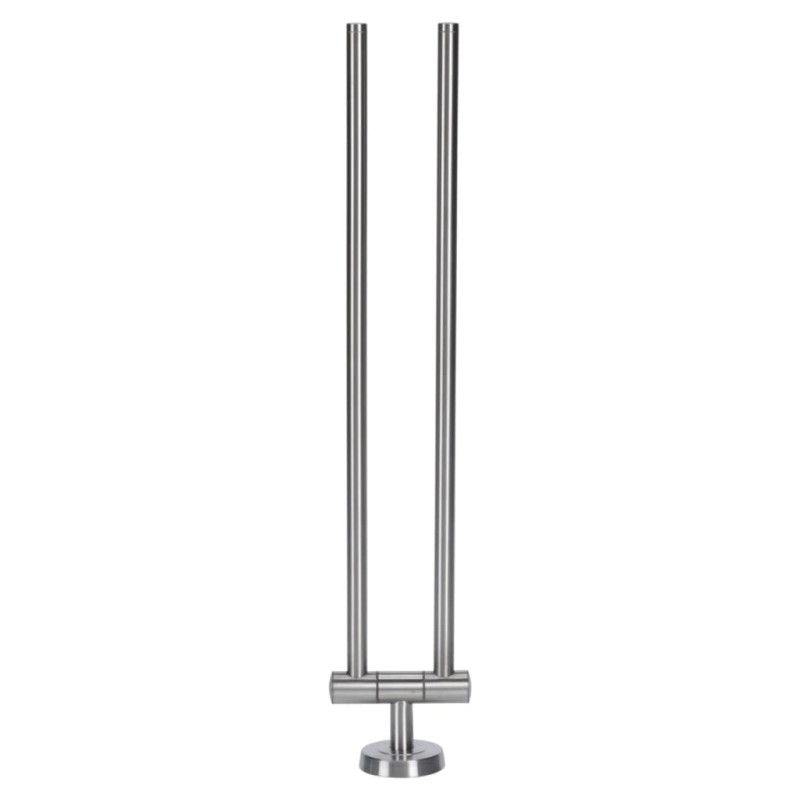 Bathroom Solutions Doppel-Handtuchhalter Edelstahl 50 cm Bathroom Solutions Doppel-Handtuchhalter Edelstahl 50 cm