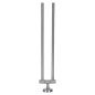 Bathroom Solutions Doppel-Handtuchhalter Edelstahl 50 cm Bathroom Solutions Doppel-Handtuchhalter Edelstahl 50 cm