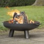 Esschert Design Feuerschale 60 cm Stahl Esschert Design Feuerschale 60 cm Stahl