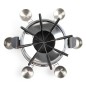 Livoo Elektrisches Fondue-Set 8 Personen 1,8 L 1000 W Schwarz Livoo Elektrisches Fondue-Set 8 Personen 1,8 L 1000 W Schwarz