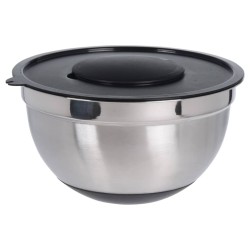Excellent Houseware 4tlg Rührschüssel mit Reibeaufsätzen Set Edelstahl